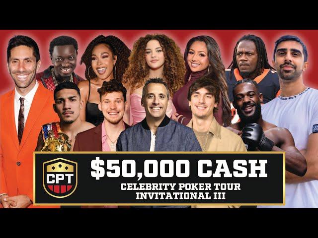 Comedians & Celebrities Battle In Wildly Entertaining Poker Showdown | Celebrity Poker Tour