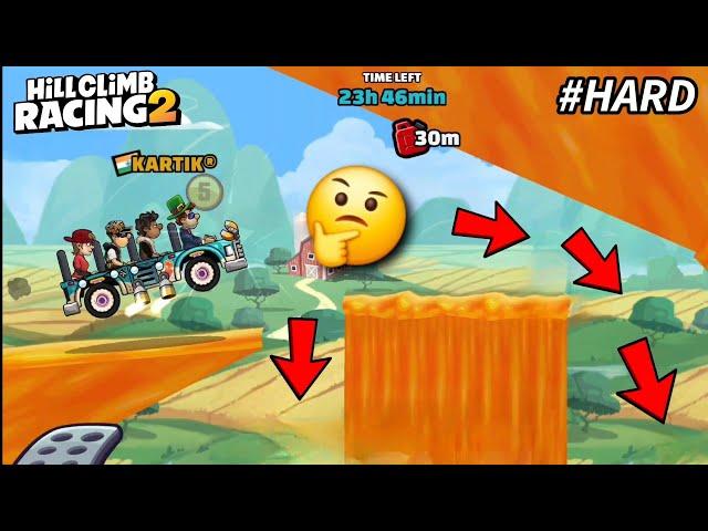 0.01m GAP ONLY!!  HARD LAVA MAP IN COMMUNITY SHOWCASE - Hill Climb Racing 2