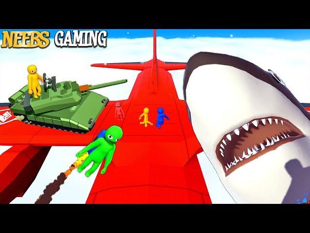 Sharks vs Tanks vs Jetpacks  ( HAVACADO Gameplay)