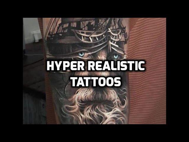 Hyper Realistic Tattoos HD - Amazing Tattoos - Good Tattoo Ideas