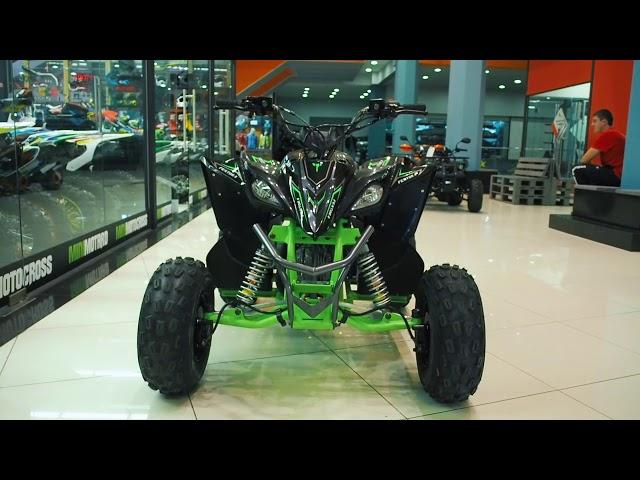 Купить Квадроцикл бензиновый MOTAX ATV Pentora 110 cc черно-зеленый в JAZZMOTO