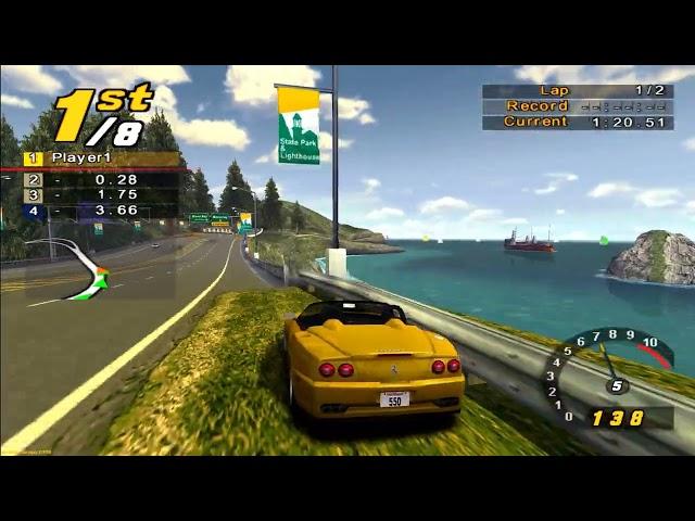 NFS Hot Pursuit 2 PS2 - Ferrari 550 Barchetta