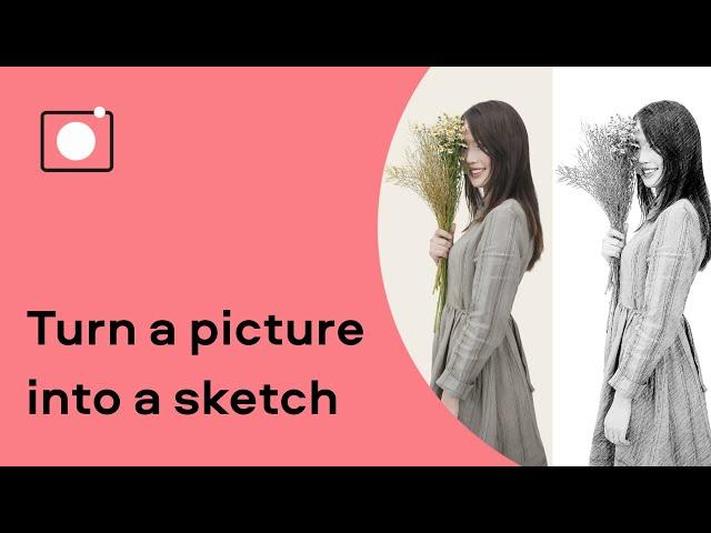 How to turn a picture into a sketch | photo editing (Tutorial 2020)