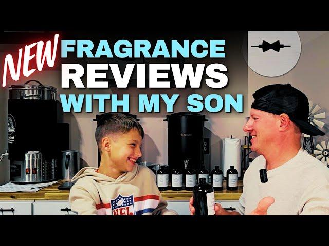 New Fragrance Oil Reviews With Black Tie Barn & Son | The 'Winter Frost' Collection