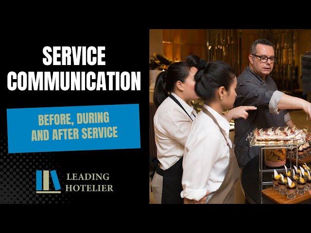 BASIC COMMUNICATION - Food and Beverage Service Training #19