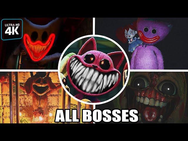 Poppy Playtime: Chapter 3 - All Bosses & Jumpscares (With Cutscenes) 4K 60FPS UHD PC