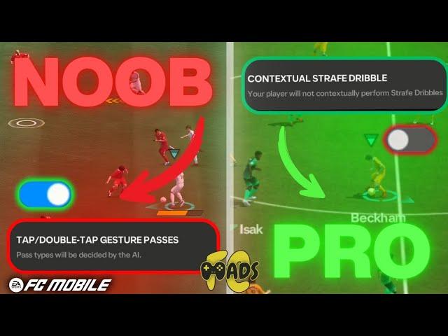 Best H2h Gameplay Settings after Update in FC Mobile!