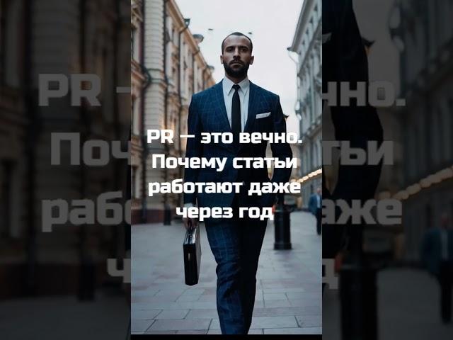 PR — это вечно  Почему статьи работают даже через год