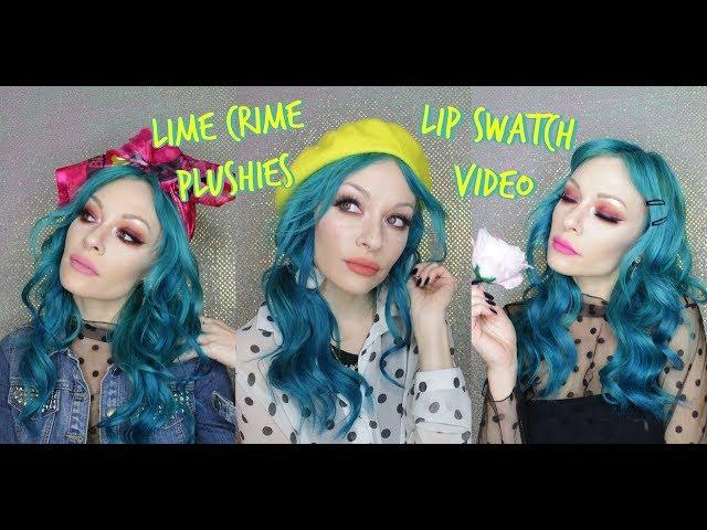 Lime Crime Plushies TRY-ON | Rachel Yarmosh