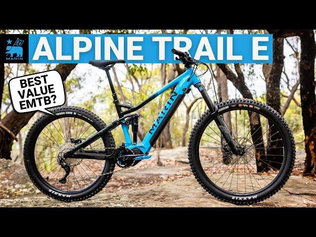 This Electric Mountain Bike Is The Best Value Yet! | 2023 Marin Alpine Trail E