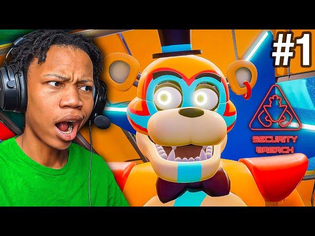 JethroRealms' First Time Playing FNAF Security Breach [1]
