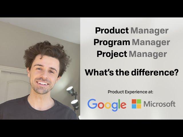 The difference between Product, Program and Project Management