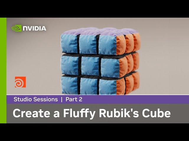 [Houdini] Creating a Fluffy 3D Rubik's Cube w/ Paul Esteves | Part 2: Setting Up Rigid Body Sim