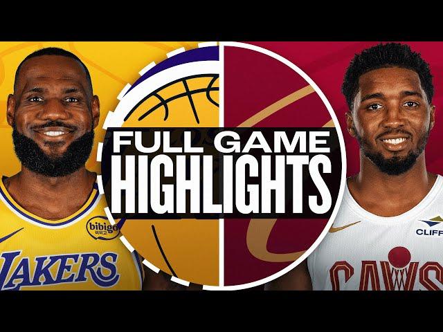 Game Recap: Cavaliers 134, Lakers 110