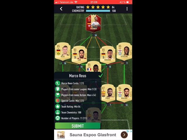 Pacybits 19 Marco Reus SBC