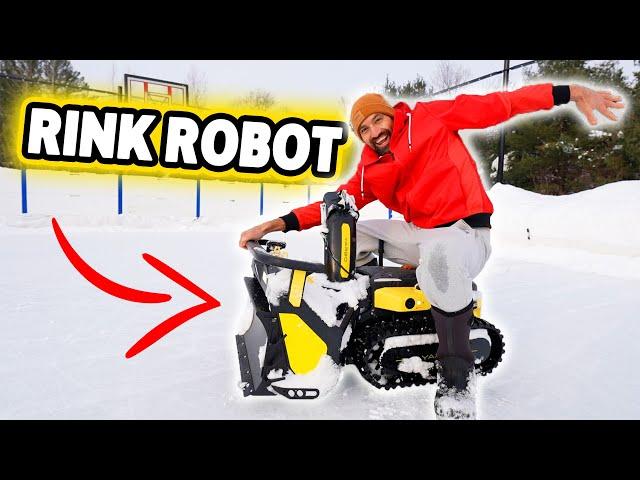 Robot Snowblowers & Building a Mini Rink!