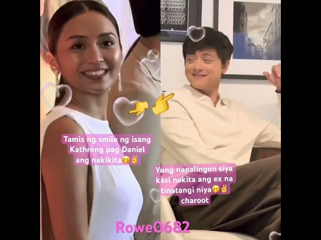 Kathryn Bernardo napalingon kay Daniel Padilla#celebrity #actor #showbiz #kathniel #rowe0682