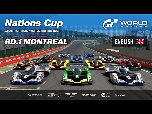 [English] GT World Series 2024 | Round 1 - Montreal | Nations Cup