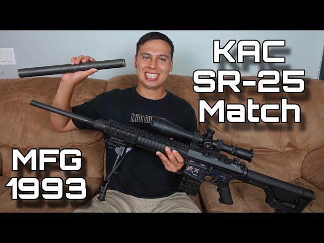 IT'S FINALLY HERE!! RARE 1993 SUPPRESSED SR-25 MATCH!!