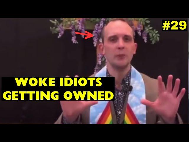 DELUSIONAL Woke Morons Getting TRIGGERED and OWNED - Clown World compilation #29