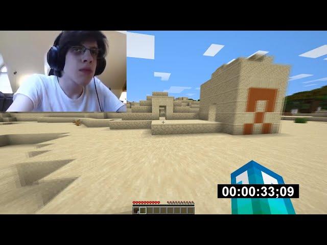 Minecraft 1.16 Speedrun [1:44] (WORLD RECORD) Diamond Category