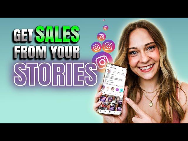 How To Use Instagram STORIES for Business  | Instagram SALES FUNNEL