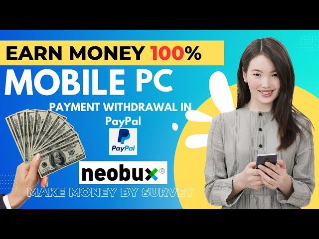 Neobux payment proof |Withdraw money | Real Earn money in Bank Account