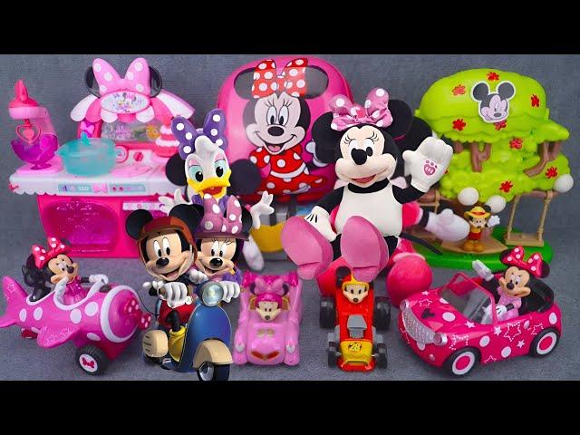 Satisfying Unboxing Disney jr Mickey Mouse Deluxe Vehicle Minnie kitchen PlaySet ASMR | Review Toys