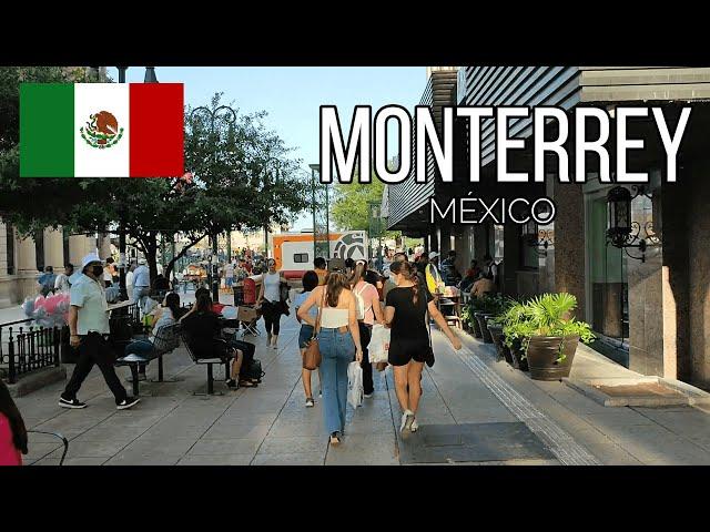 Monterrey, Mexico Walking Tour (4k)