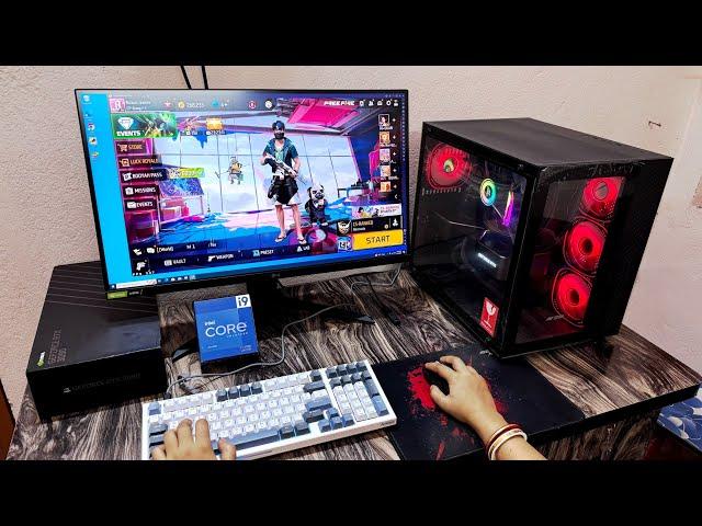 RTX 3090 i9 13900k 32gb ram best budget high-end PC for free fire GTA5 RDR2 Minecraft gaming