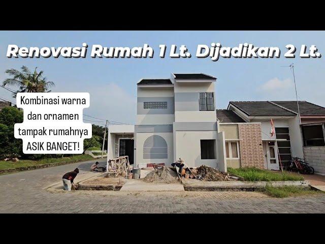 Rumah Jepang Di Cilegon! Profilan Tampak dan Pengecatan Sudah Selesai 100%! Renovasi Rumah 2 Lantai!