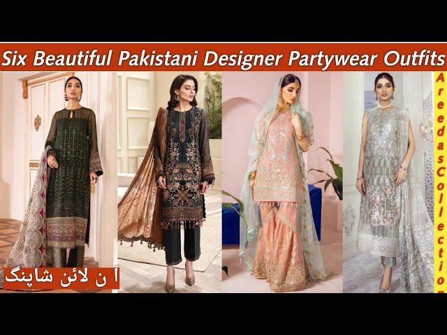 Beautiful Pakistani Designer Partywear Master Replicas |Six Beautiful Outfits|By Areedas Collection|