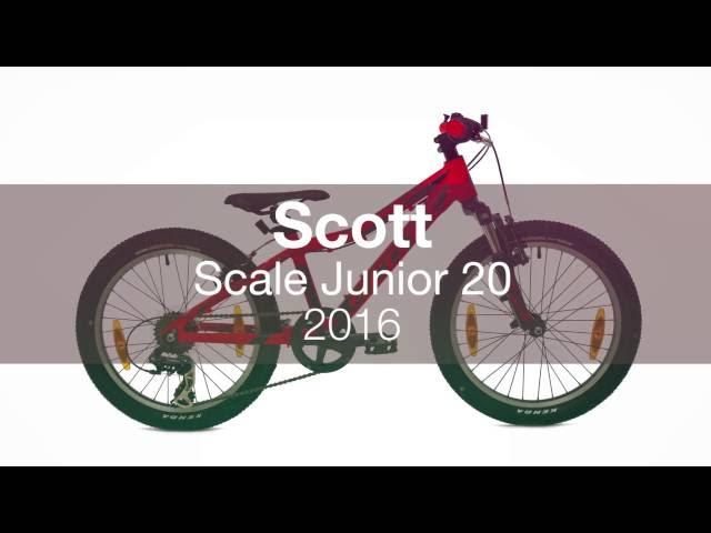 Детский велосипед Scott Scale Junior 20 2016. Обзор