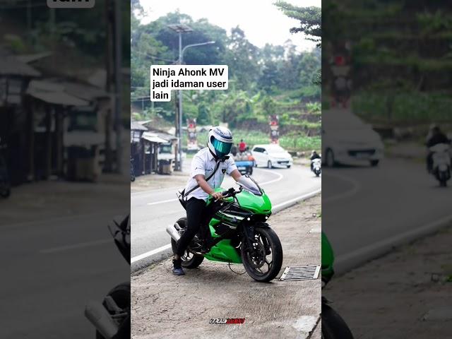 Ninja Ahonk MV Jadi Idaman #shorts #motovlog #ahonkmv #viral