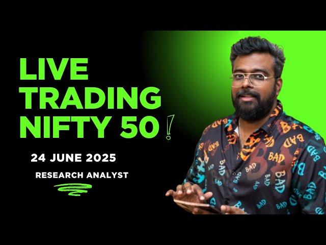 Bank Nifty Live Options Trading: JUNE 24TH #BankNiftyTradingLive | Learn Trading the Easy Way 2025.