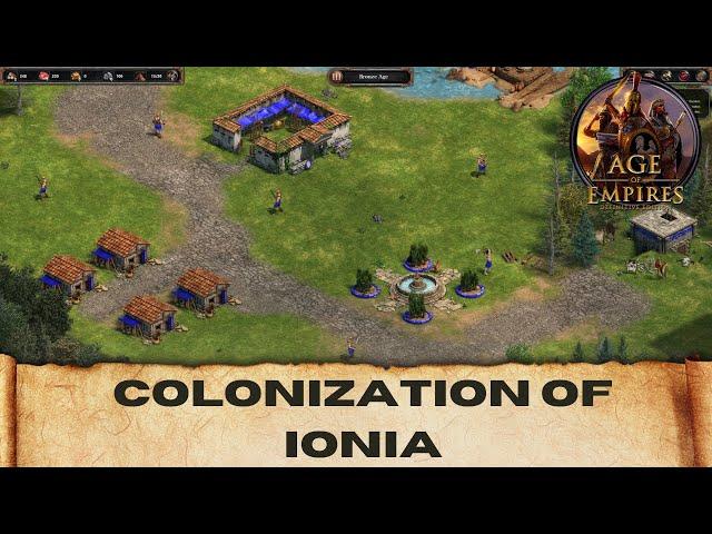 Age Of Empires Definitive Edition - COLONIZATION OF IONIA (Hardest)