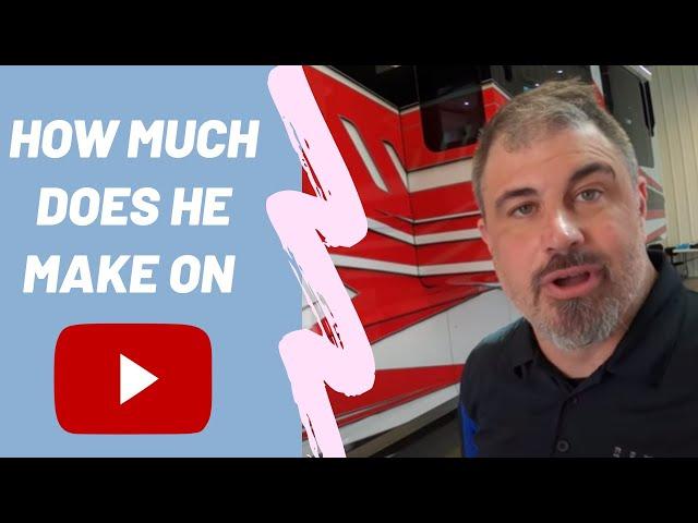 How much RVing with Andrew Steele makes on Youtube