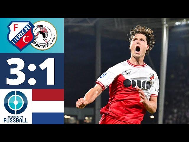 Utrecht zieht sich das Ticket für das Finale um Europa! | FC Utrecht - Sparta Rotterdam