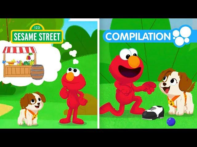 Sesame Street: Help Elmo and Puppy Find the Missing Hat and Shoe!