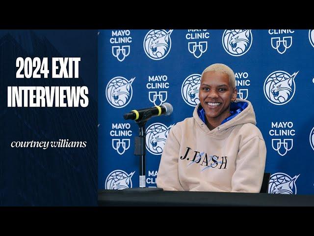 “I Love It Here.” | Courtney Williams 2024 Exit Interview | 10.22.24