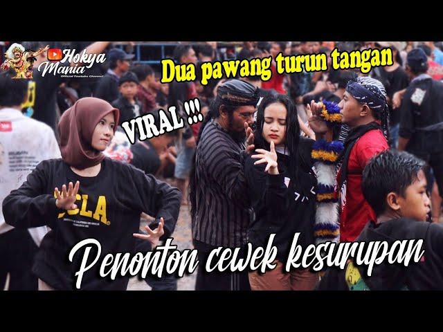 CEWEK CANTIK KESURUPAN‼️ 2 Pawang turun tangan | turonggo singo mudo