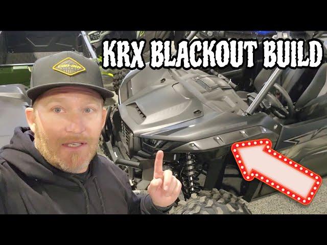 MASSIVE KRX 1000 BLACKOUT EDITION BUILD - You won't want to miss the finished product!