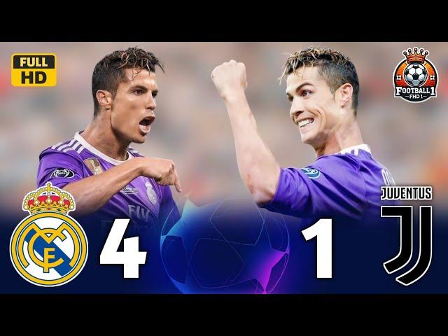 “Real Madrid (4-1) Juventus”  Final Champions League [2017]● Cristiano Ronaldo madness  ¦ FHD 