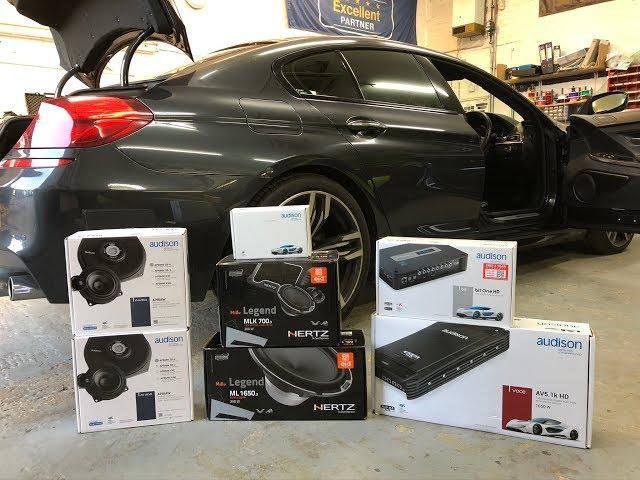 BMW M6, Hertz Mille and Audison Voce, Full HD Audio Upgrade.