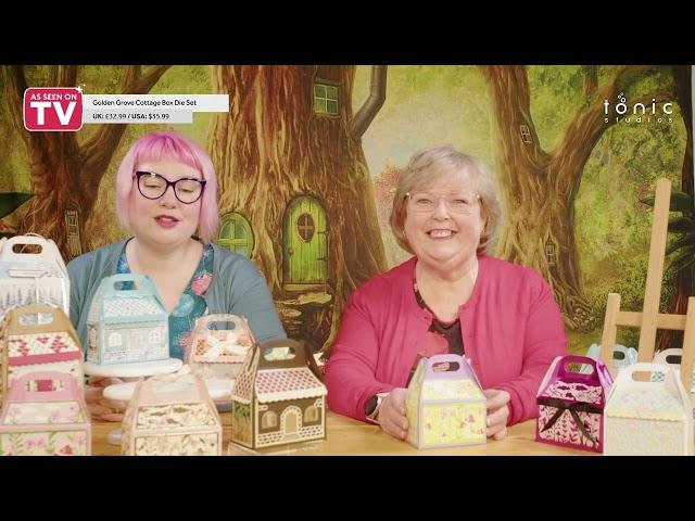 As Seen on TV: Golden Grove Cottage Box Die Set | Tonic Studios