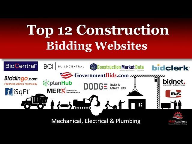 Top 12 Construction Bidding Websites