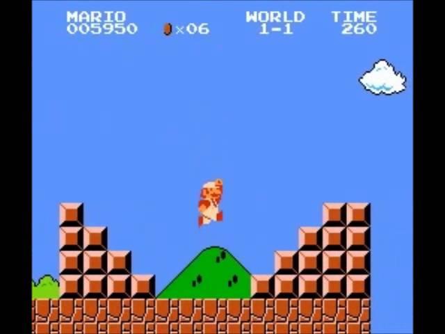 GSCentral.org - Super Mario Bros - Jump In Midair - "AEPLLG" Game Genie