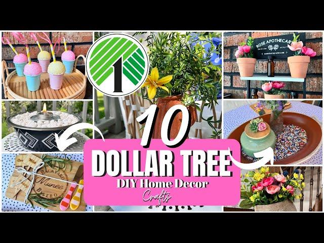 10 Dollar Tree DIY Crafts That Will Blow Your Mind! 