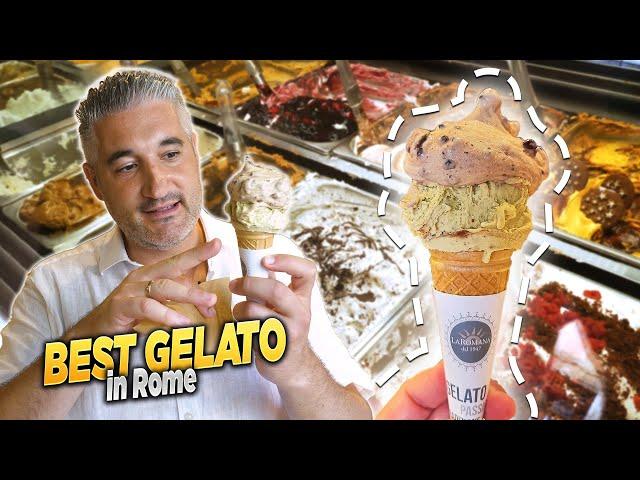 Searching for the BEST GELATO in ROME