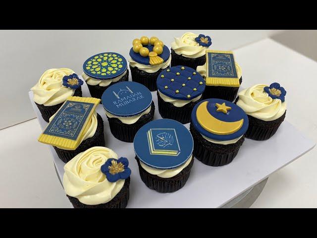 How to Make Edible Printed Ramadan Cupcakes like a Pro